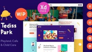 Tediss (v1.2.3) Play Area & Child Care Center WordPress Theme