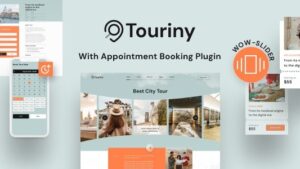 MotoPress Touriny (v1.1.2) the Best Travel Agency WordPress Theme for your Website