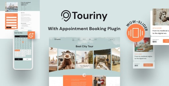 MotoPress Touriny (v1.1.2) the Best Travel Agency WordPress Theme for your Website