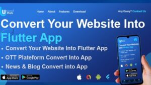 UniversalWeb (v1.0.0) Convert Website to a Flutter App | Webview App | Web To App |Andorid | iOS