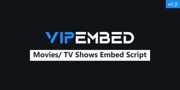 VIPEmbed (v1.3) Movies TV Shows Embed PHP System 