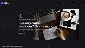 Vex (v1.0) Multipurpose Website CMS & Creative Agency Management System