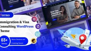 Vistro v1.0.1 Immigration Visa Consulting WordPress Theme