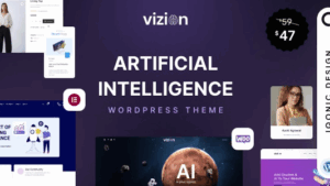 Vizion (v4.1.4) Artificial Intelligence AI WordPress Theme
