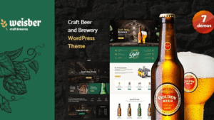 Weisber (v1.1.8) Craft Beer & Brewery WordPress Theme