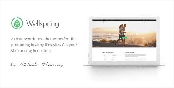 Fixed* Wellspring (v2.6.0) Health, Lifestyle & Wellness Theme