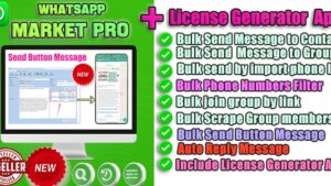 Whatsapp Bulk Sender | Group Send App | Include Generate Key App v3.1.17