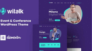 WiTalk (v1.0.11) Event & Conference WordPress Theme