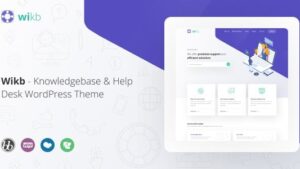 Wikb (v1.3.1) Knowledgebase & Help Desk WP Theme