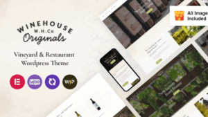 Wine House (v3.15.0) Vineyard & Restaurant Liquor Store WordPress Theme