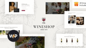 WineShop (v3.12.0) Food & Wine Online Delivery Store WordPress Theme