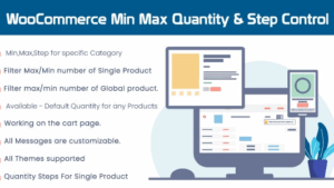 WooCommerce Min Max Quantity & Step Control (v2.0.8)