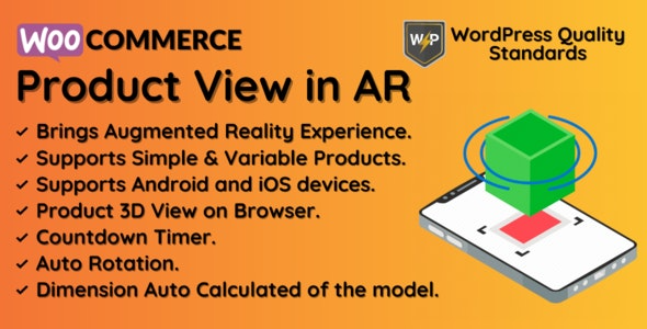 Fixed* WooCommerce Product View in AR v1.2.2 (Augmented Reality) | 3D Product View