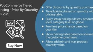 WooCommerce Tiered Pricing (v1.1.1) Price By Quantity Plugin