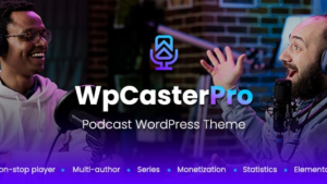 WpCasterPro (v2.0) Podcast WordPress Theme with Non-Stop Player & Monetization System