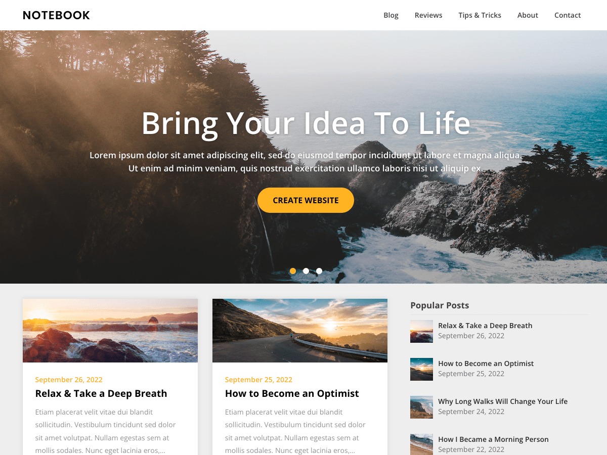 Writers Blogily v121.6