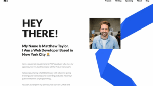 Matthew Taylor (v4.0.5) YOOtheme WordPress Theme