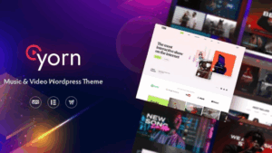 Yorn (v1.0.4) Music & Video WordPress Theme