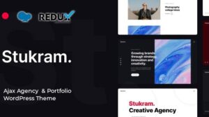 Stukram (v6.0.5) AJAX Agency & Portfolio WordPress Theme