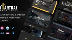 Artraz v1.0.0 Architecture and Interior Design WordPress Theme
