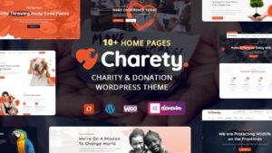 Charety (v2.0.1) Charity & Donation WordPress Theme (Activated)