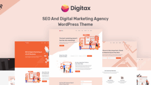 Digitax (v1.2.1) SEO & Digital Marketing Agency WordPress Theme