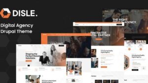 Disle v1.0.9 Digital Marketing Agency Drupal Theme