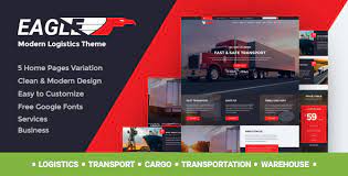 Eagle (v1.8) Logistics & Transportation WordPress Theme