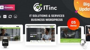 ITInc (v4.6) Technology & IT Solutions WordPress Theme