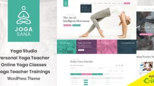 Fixed* Jogasana (v3.0) Yoga Oriented WordPress Theme