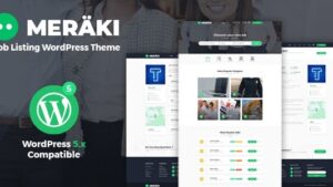 Meraki v1.3 Job Board WordPress Theme