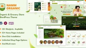 Namm (v1.0.8) Grocery Shop WordPress Theme