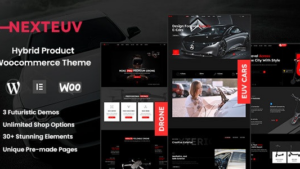 NextEuv (v1.1.0) EV Shop, Single Product Store Theme