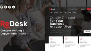 ReDesk (v1.0) Content Writing & Copywriting Theme