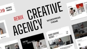Renix (v1.0.7) Creative Agency and Portfolio WordPress Theme