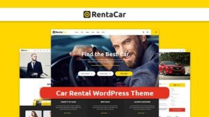 Rentacar v1.8 Car Rental / Listing WordPress Theme