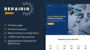 Repairio v1.1.3 Electronics Repair Theme