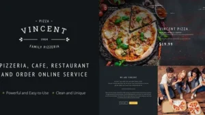 Vincent (v43.1) Restaurant WordPress Theme