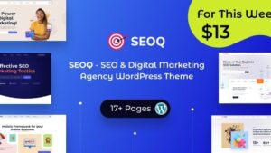 SEOQ v1.0.8 SEO & Digital Marketing Agency Theme