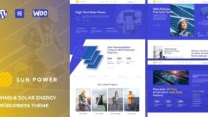 SunPower (v1.0.9) Solar Renewable Energy Theme