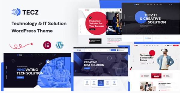 Tecz v1.0.0 IT Solutions & Technology WordPress Theme