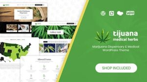 Tijuana (v1.9) Marijuana Dispensary & Medical WordPress Theme