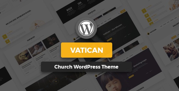 Vatican (v1.4) Church WordPress Theme