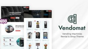 Vendomat v1.3 Vending Machines WooCommerce Theme
