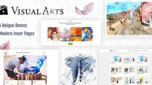 Visual Art v2.7 Gallery WordPress Theme