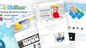 We Clean v4.1 Cleaning WordPress Theme