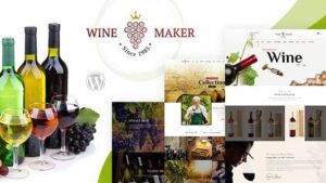 Wine Maker v3.4 Winery WordPress Shop