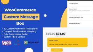 v1.0.0 WooCommerce Product Page Custom Message Box