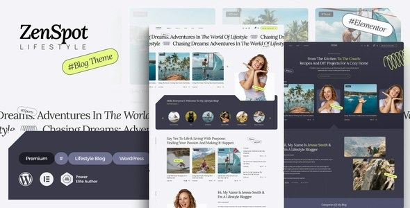 Fixed* ZenSpot (v1.0.0) LifeStyle Blog WordPress Theme