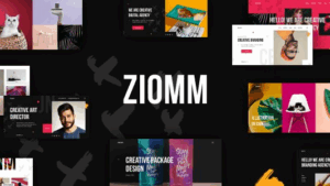 Ziomm (v1.0.5) Creative Agency & Portfolio WordPress Theme